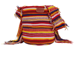 Jorge Bucket Bag, Recycled Cashmere, Multi, E/T, 4*